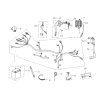 Elsystem 1 - Tändspole - Laddningsregulator - Tändningslåssats