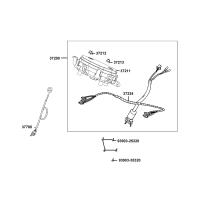 Instrumentpanel - Yttertemperaturgivare