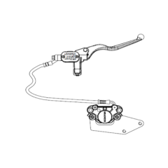 1. front  brake disk assembly