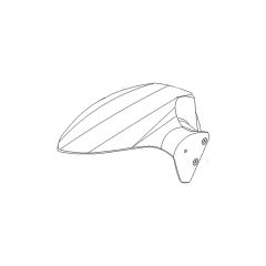 1. FRONT FENDER,ABS (MATTE BLACK)