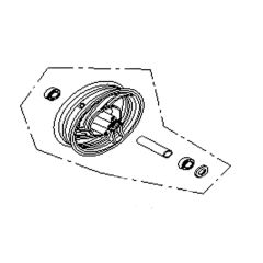 6. RIM COMP. 2,5x10，MODEL 1  REAR DRUM