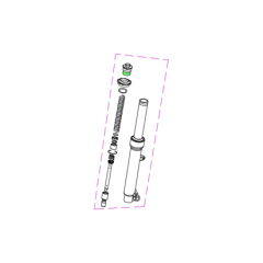 1. F.R. FORK ASSY.(Φ10)