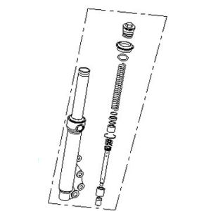 2. F.L. FORK ASSY.(Φ10)