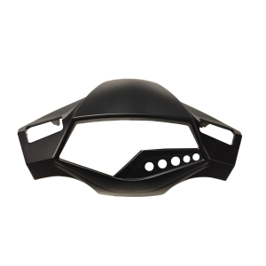 1. UPPER HANDLE BAR COVER,ABS MATTE BLACK